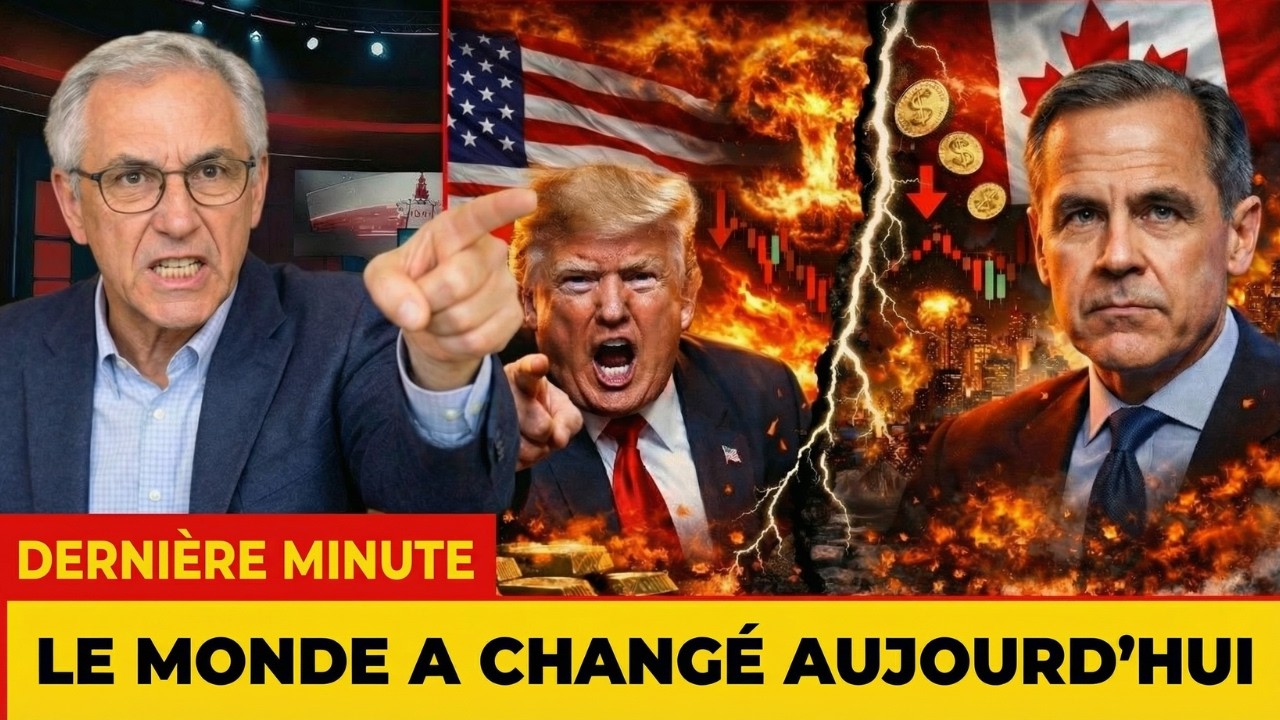 Il y a 1 minute : Trump a déclaré la guerre au Canada —La réponse  de Carney a surpris le monde