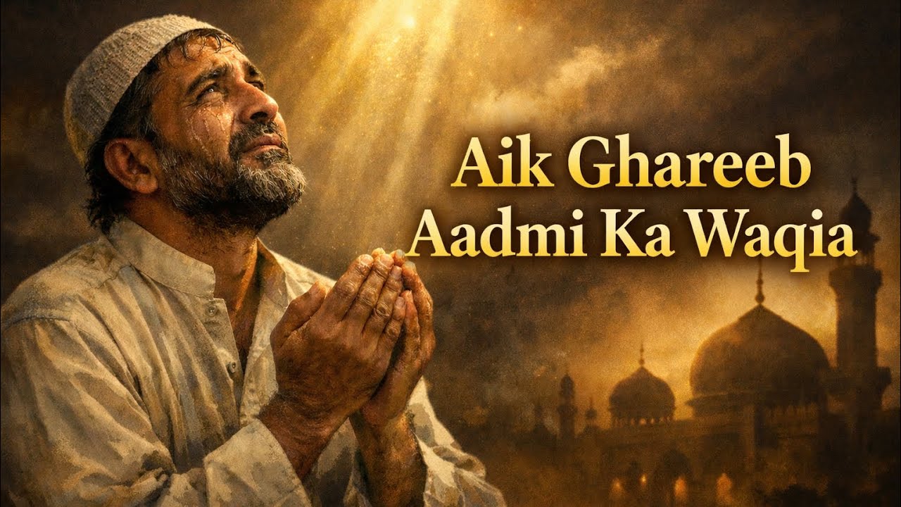 Aik ghareeb Aadmi Ka waqiya | by | pir ajmal raza qadri |