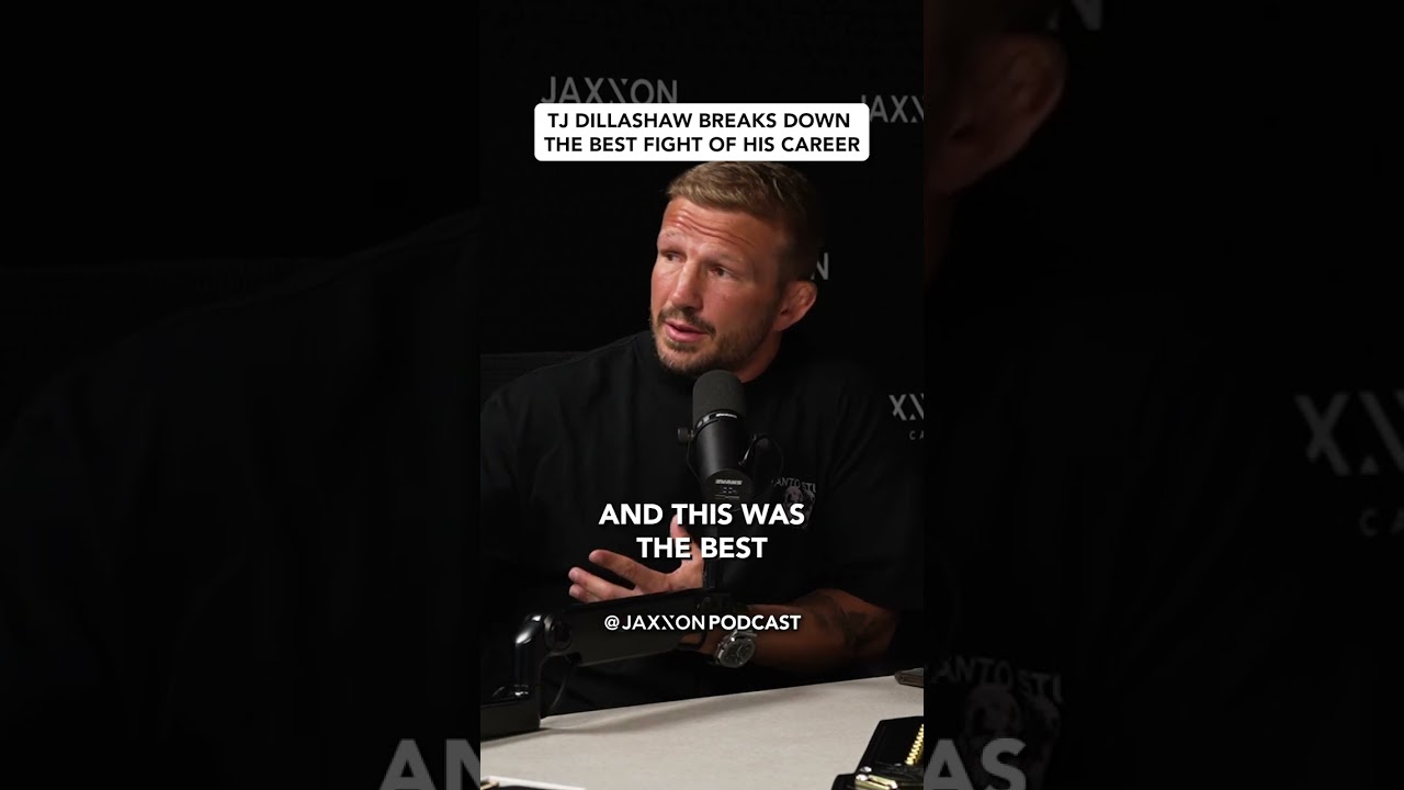 TJ DIllashaw Breaks Down The Best Fight of His Career