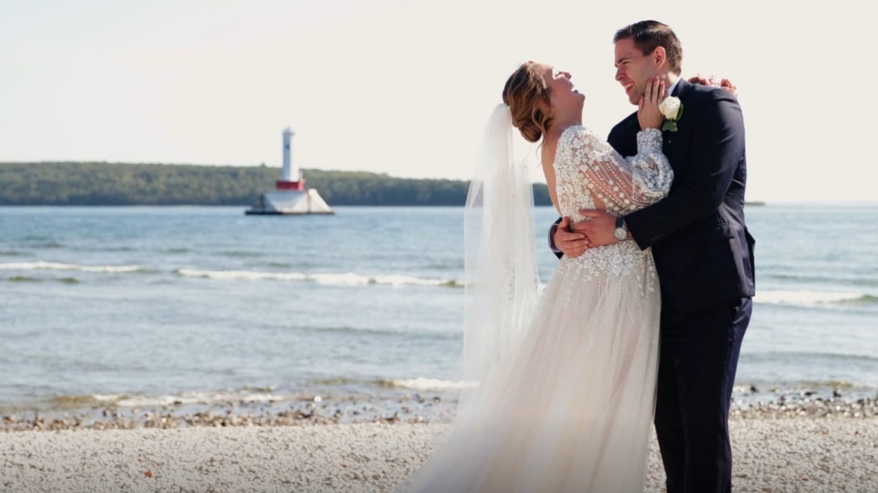 Island Wedding at the Grand Hotel | Elizabeth & Andrei's Mackinac Wedding Film