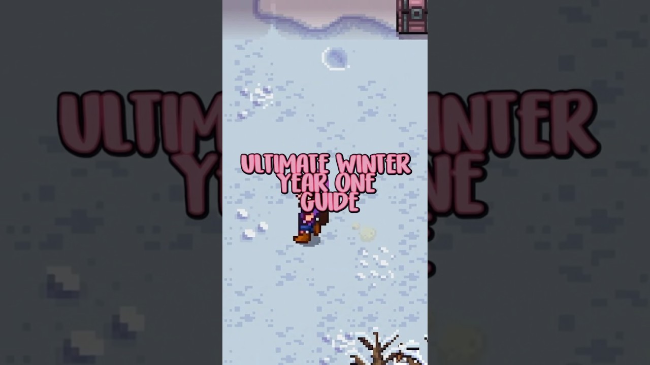 Зимний путеводитель по Stardew Valley!