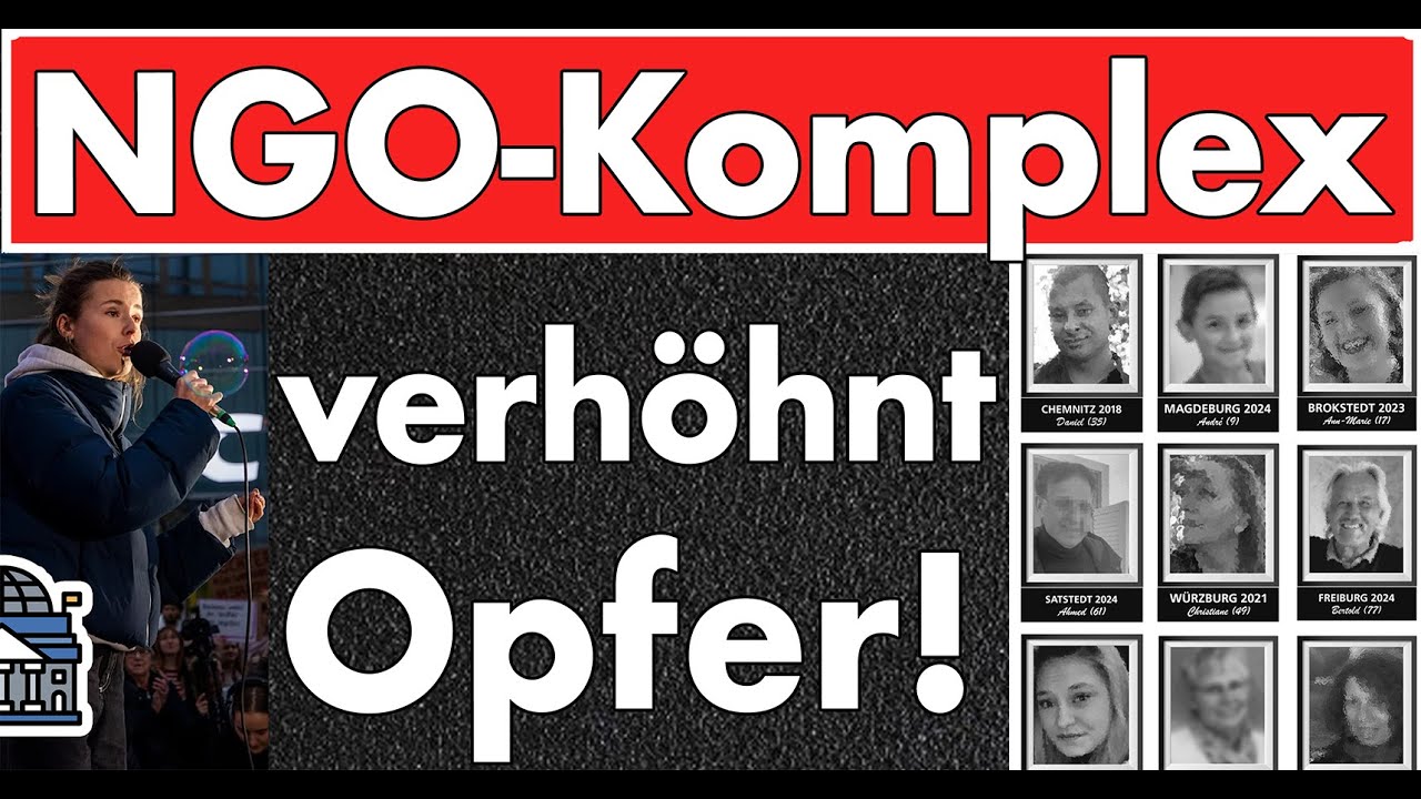 NGO-Mitarbeiter demonstrieren: 'Wir sind die T&ouml;chter' & spucken auf jedes Opfer seit 2015!