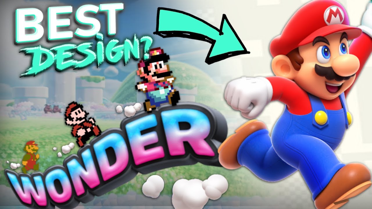 Имеет ли Mario Wonder ЛУЧШИЙ 2D-дизайн Марио?