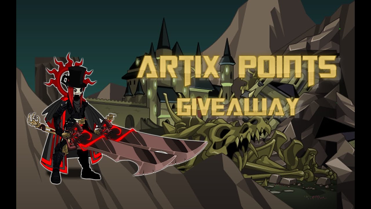AQW - FREE 2,000 ARTIX POINTS (Giveaway)