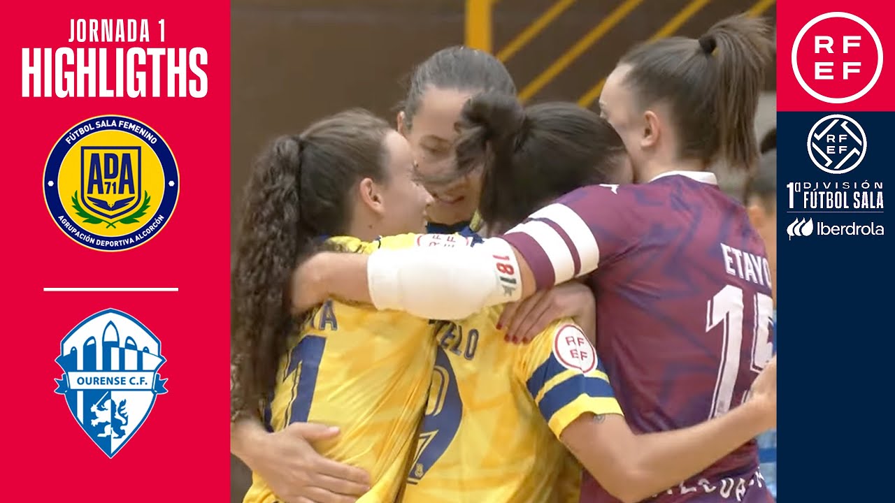 Resumen #PrimeraIberdrolaFS | Arriva AD Alcorcón 3-1 Ourense Ontime | Jornada 1