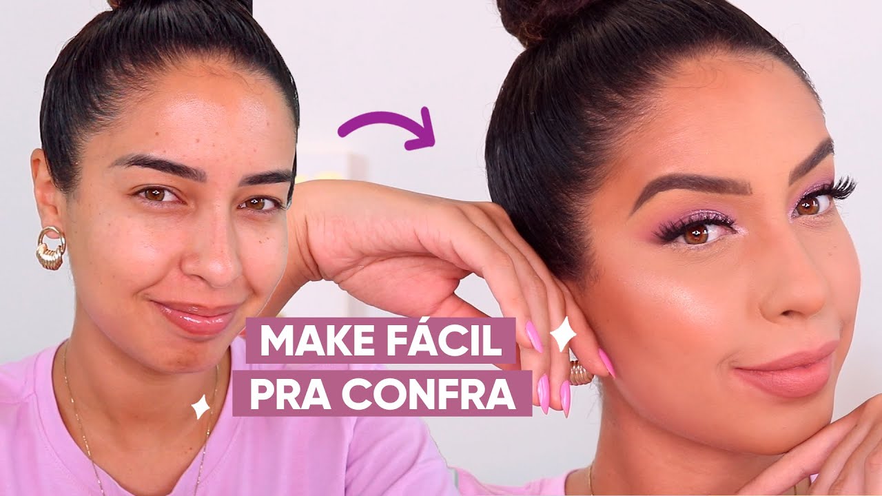 MAQUIAGEM DE FESTAS DE FIM DE ANO PRA INICITANTES | JULIANA LOUISE