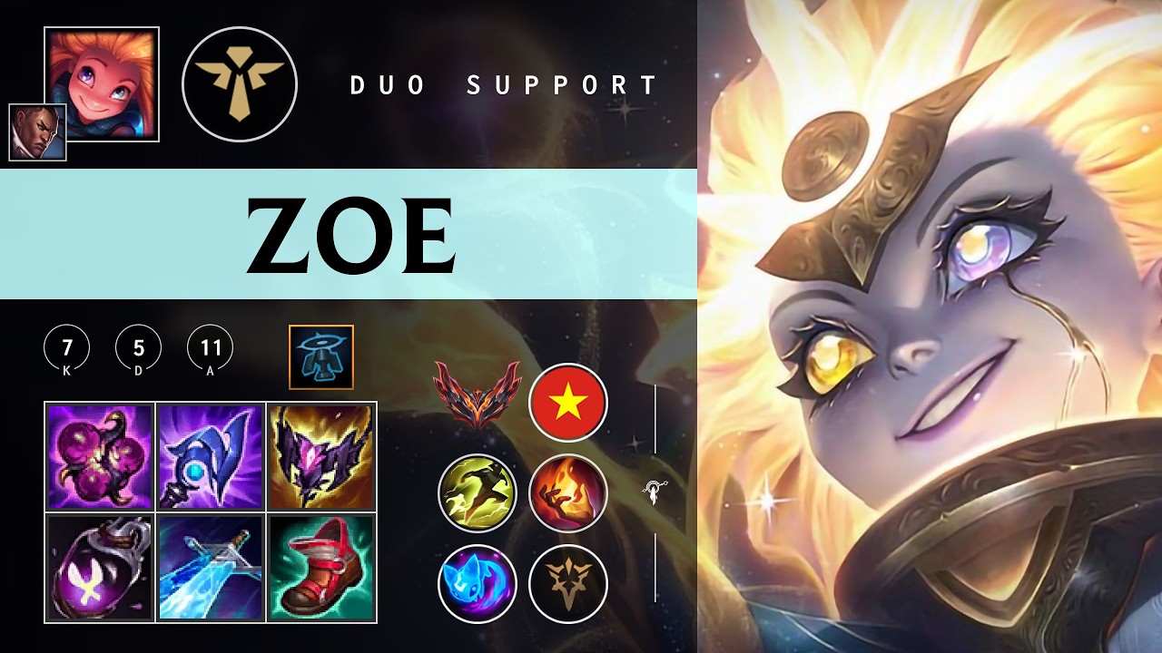 Zoe Support vs Milio - VN Grandmaster Patch 26.04