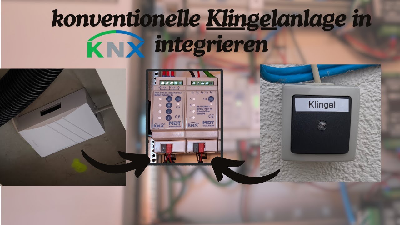 Klingel und Gong in KNX einbinden