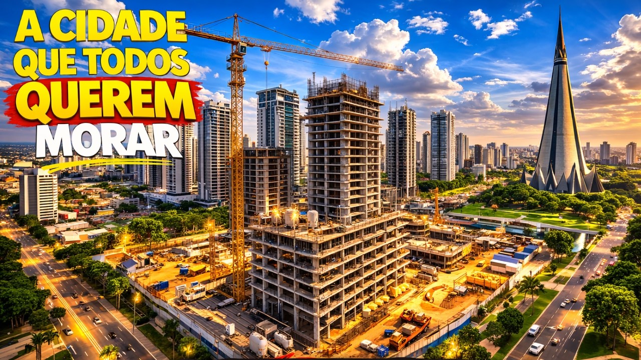 MARINGÁ OBRA NOVA MESMO NA CRISE A CIDADE É UMA POTÊNCIA