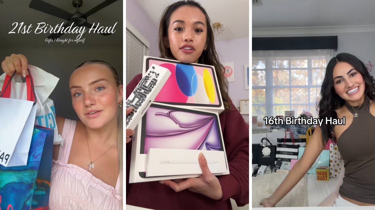 Birthday Haul | TikTok Compilation