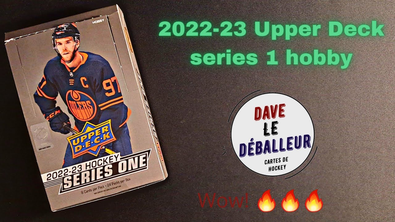 2022-23 Upper deck series 1 hobby - Cartes de hockey