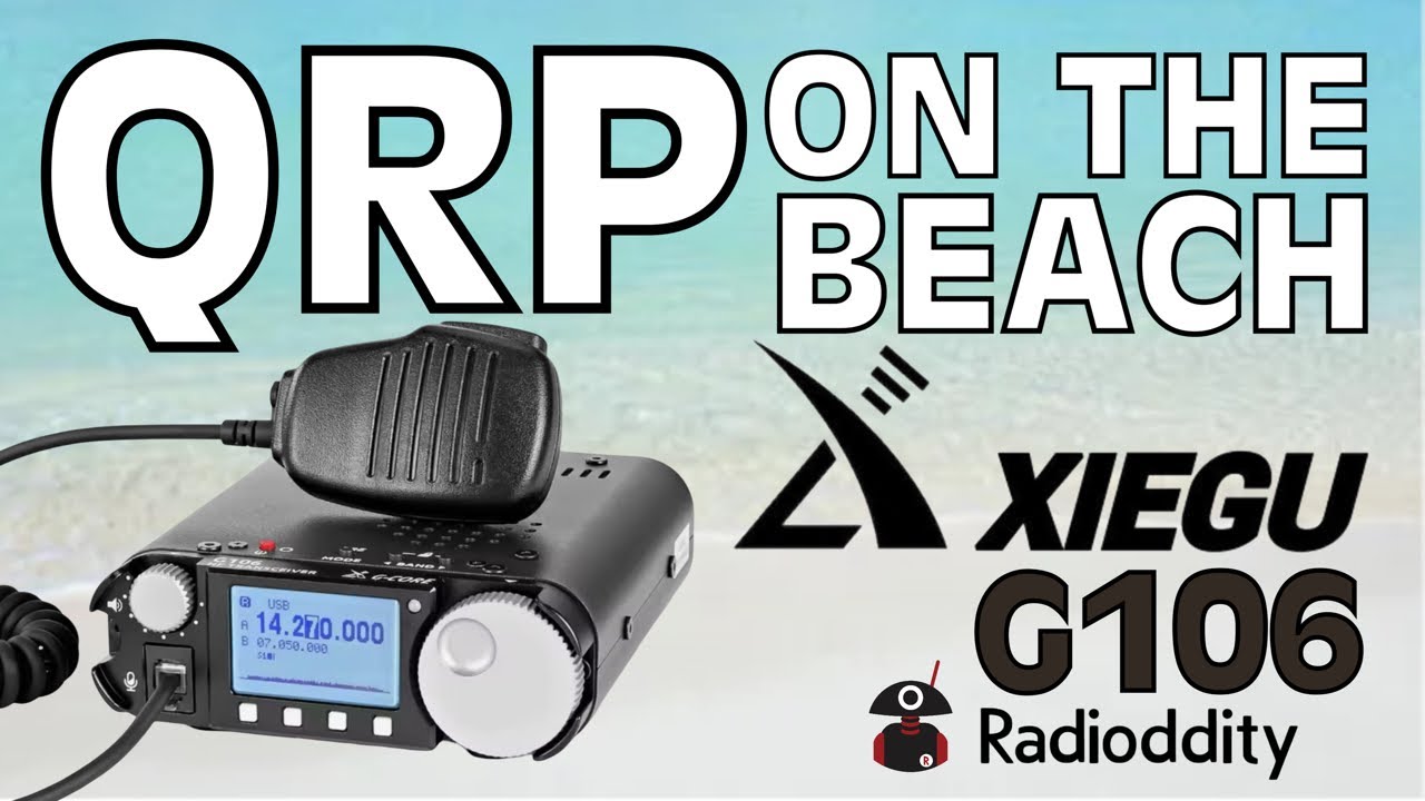 Xiegu G106 - QRP on the Beach