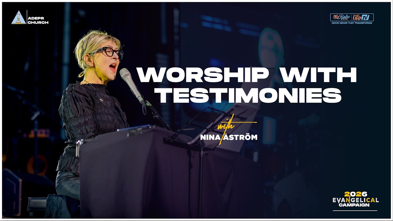 WORSHIP WITH NINA ÅSTRÖM FROM FINLAND | ADEPR CHURCH 2026 EVANGELICAL CAMPAIGN