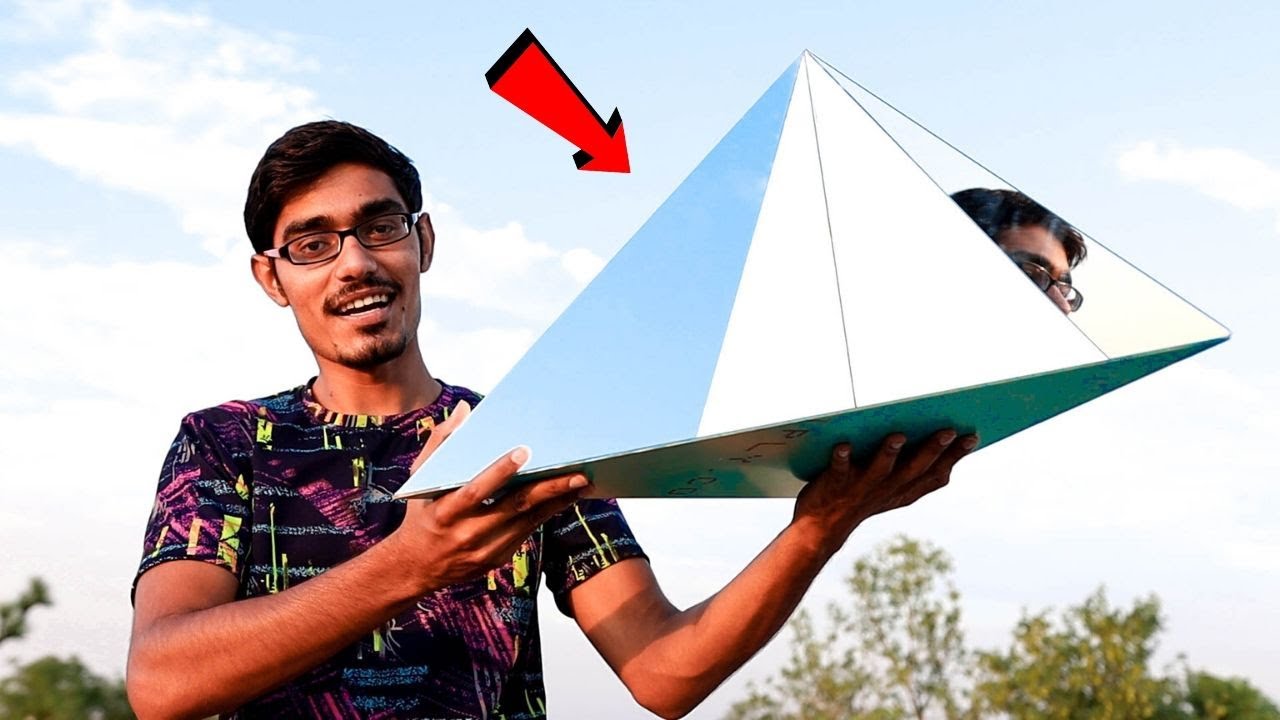 We Made Big Corner Cube Reflector (CCR) | हमने बनाया शानदार जादुई दर्पण | Magical Mirror