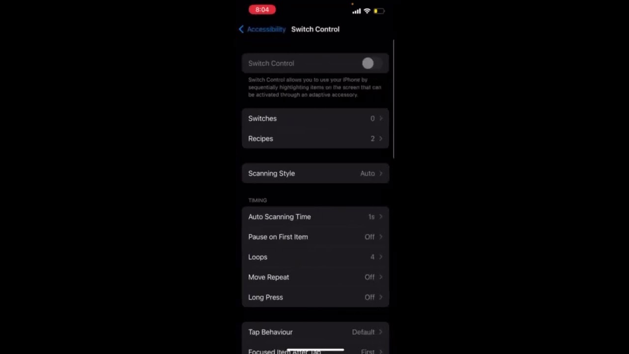 How To Enable Switch Control On iPhone (2023)