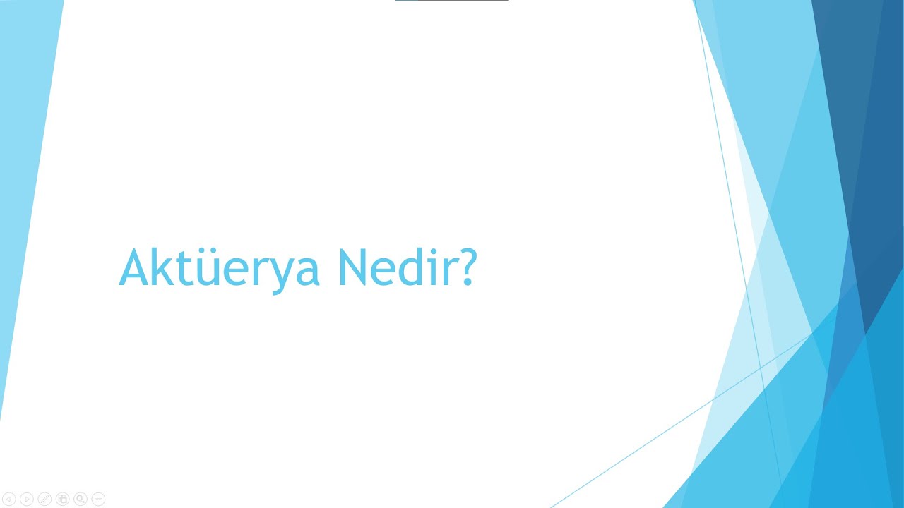 Aktüerya bilimleri nedir? Aktüerya Okumak Mantıklı mı ? aktüer ne yapar? aktüeryayı seçmeli miyim ?