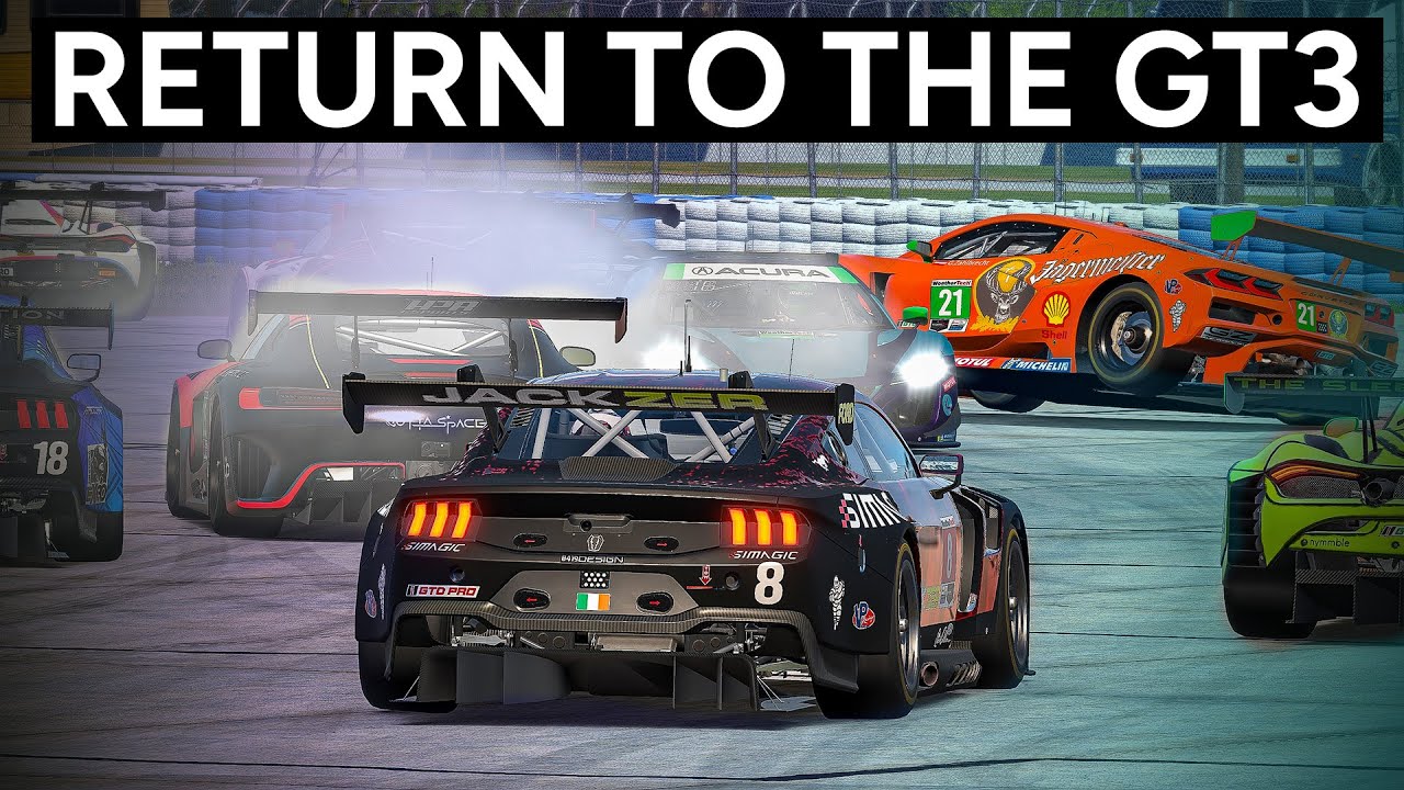 Хаос первого поворота в GT3... Я скучал по тебе - iRacing
