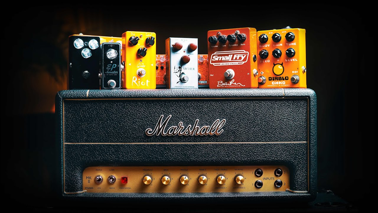 Marshall SV20H With Every Drive Pedal I Have Access To