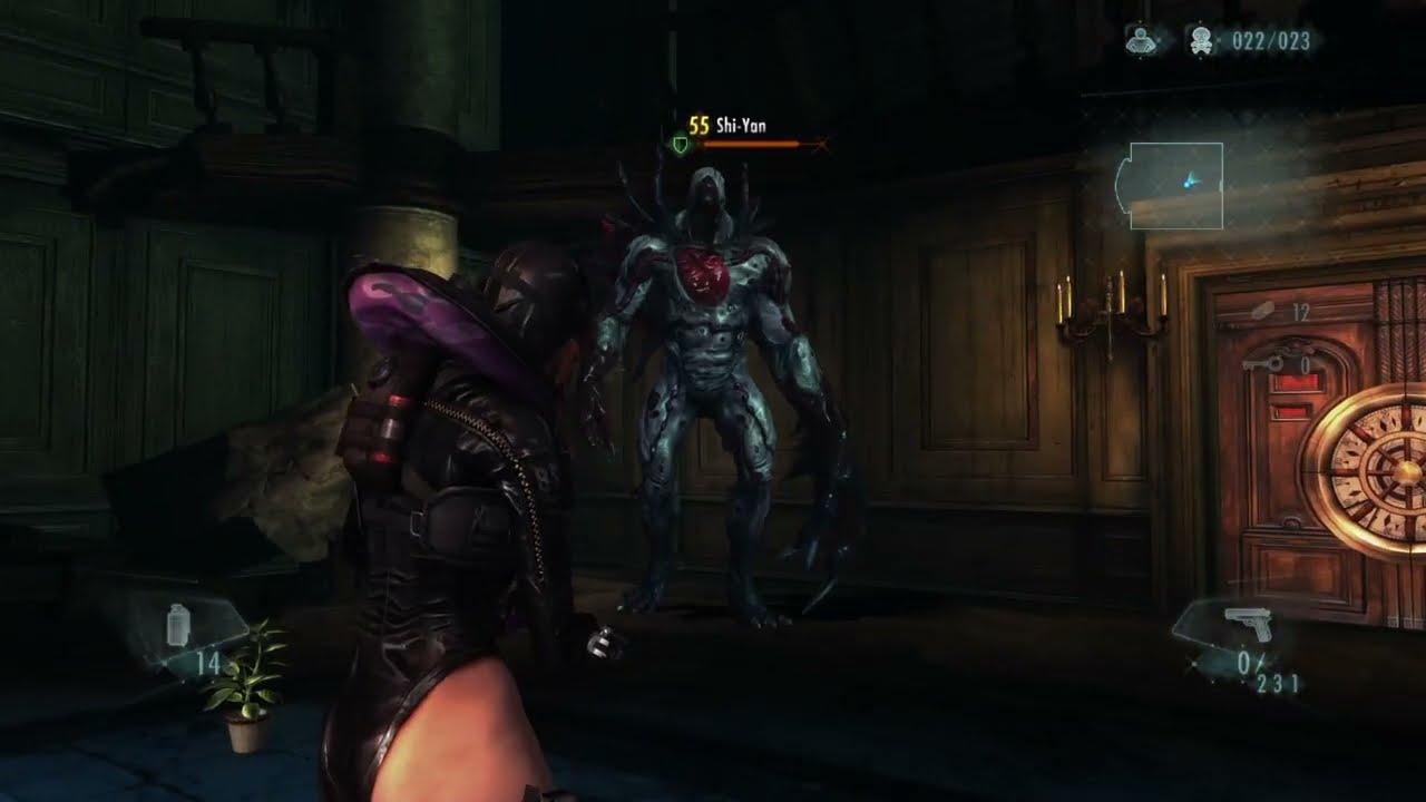 PS4 Resident Evil Revelations 1 modo asalto abismo nivel 20 (bonificación triplete, estrategia B)