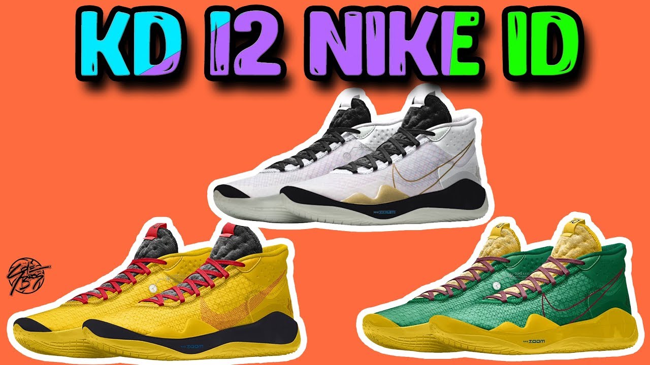 Designing the Nike KD 12 On NikeID!