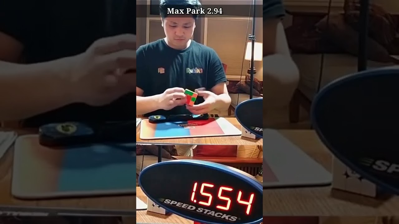 Unofficial 3x3 World Record #cube #magic #worldrecord #unofficial