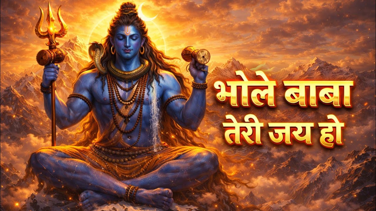 भोले बाबा तेरी जय हो | Powerful Shiv Bhajan | Mahadev Bhakti Song | Har Har Mahadev