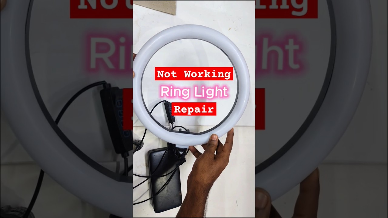 Not Working Ring Light - Repair #shorts
