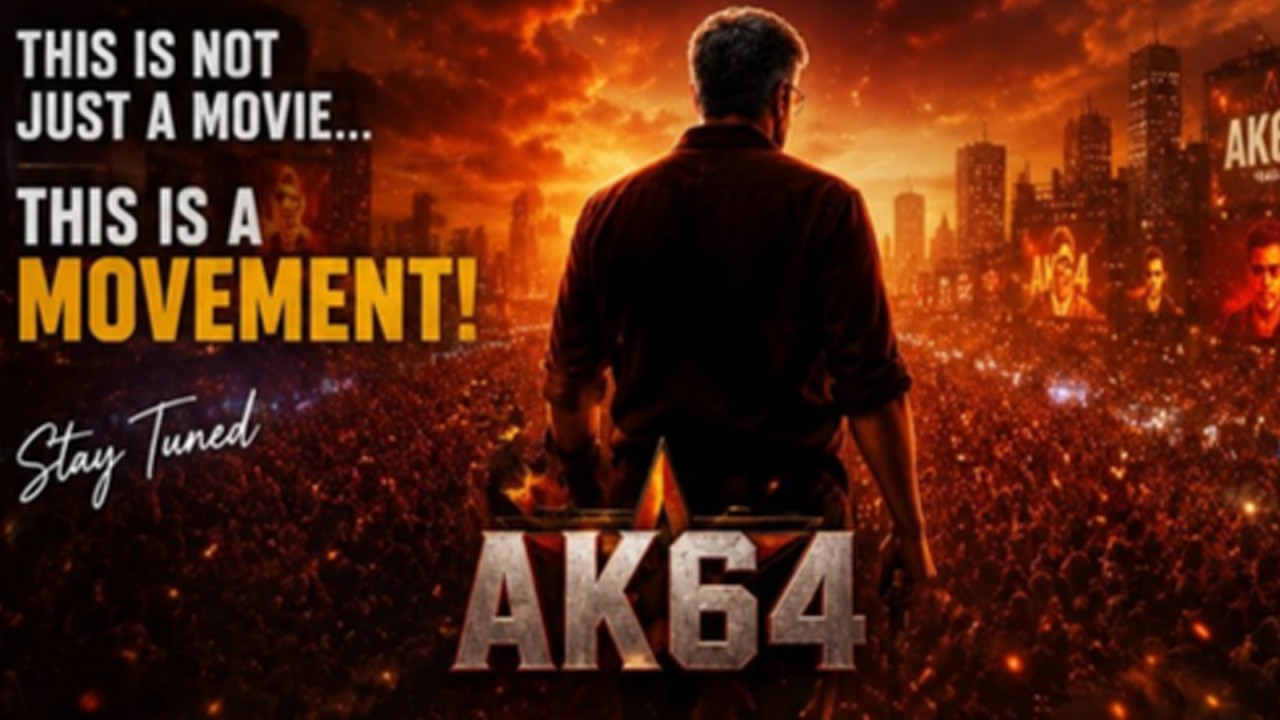 AK 64 First Look & Title Announcement Official | Ajith Kumar | Adhik Ravichandran | Anirudh |