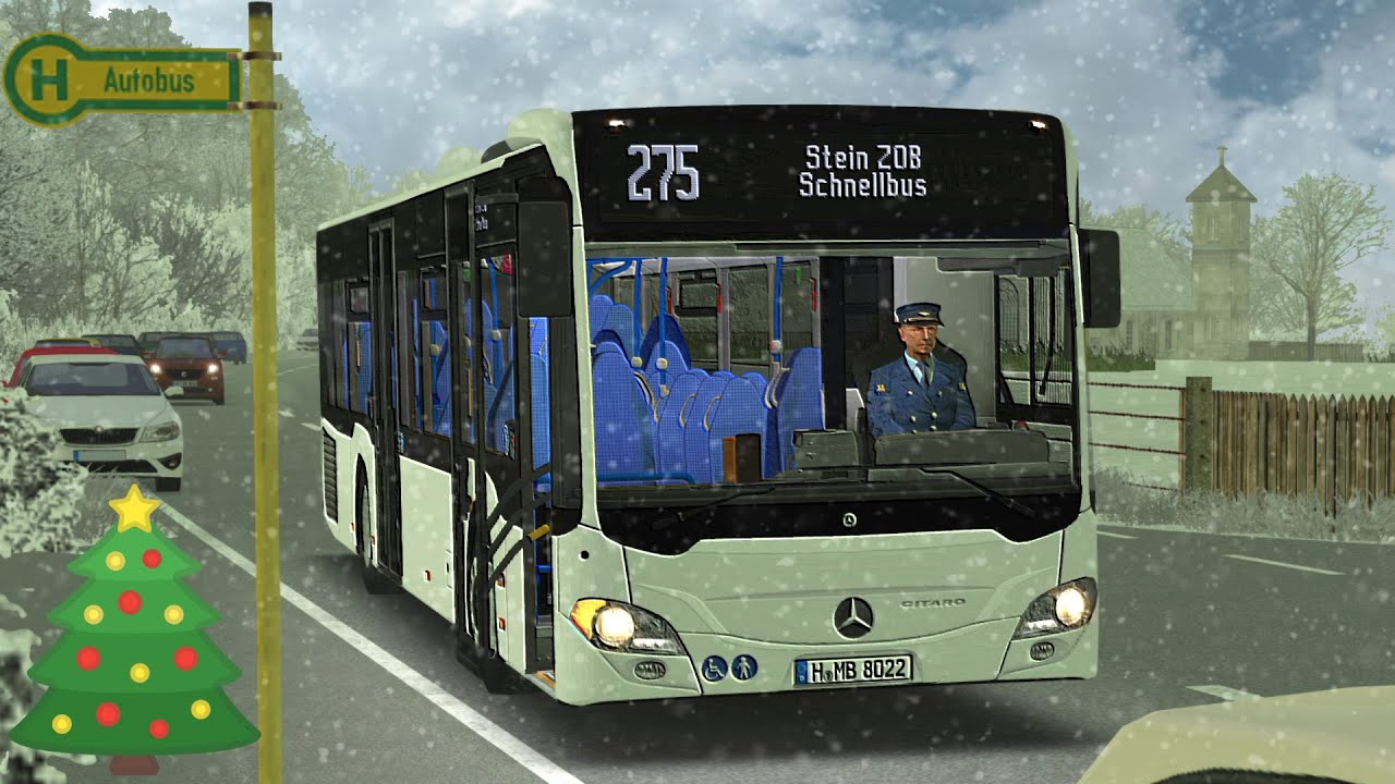 OMSI 2 C2 Ü (Adventskalender 24) als Schnellbus im Landkreis Stein 🚌 Let's Play OMSI 2 | #1173