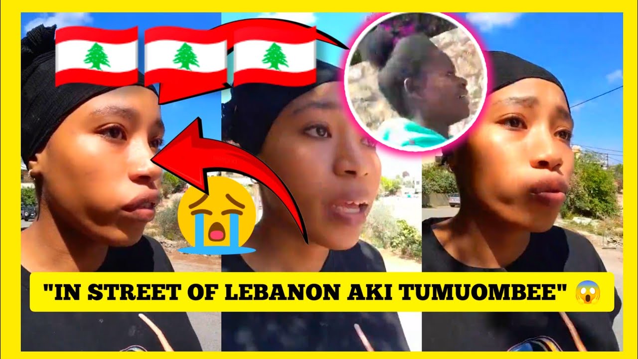 SEE HOW KENYAN LADIES ARE STRANDED IN LEBANON