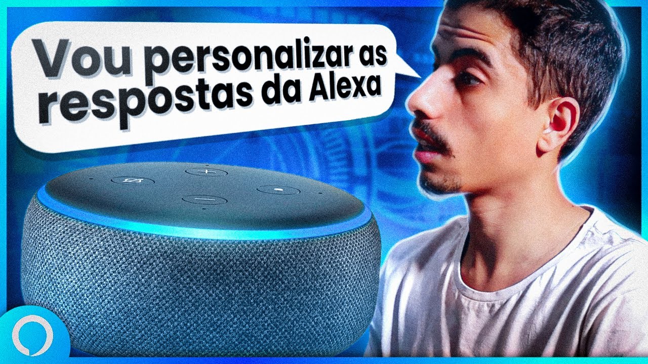 Como CRIAR RESPOSTAS PERSONALIZADAS na ALEXA ECHO DOT!