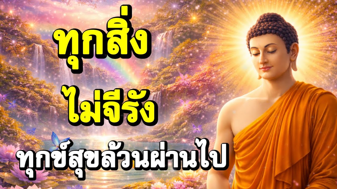 ทุกสิ่งไม่จีรัง ทุกข์สุขล้วนผ่านไป | ฟังธรรมก่อนนอน | Ep.19