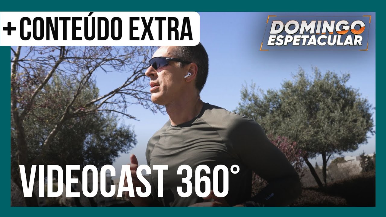 Sergio Aguiar fala sobre a participa&ccedil;&atilde;o na Maratona de Jerusal&eacute;m | Videocast 360&deg;