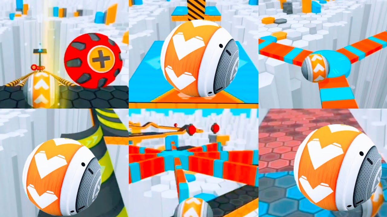 Gyrosphere Trials ⏪ Scene Reverse ⏪ Complete 🌈 Gyro Balls ❄️ Snow White 💥 Nafxitrix Gaming #10
