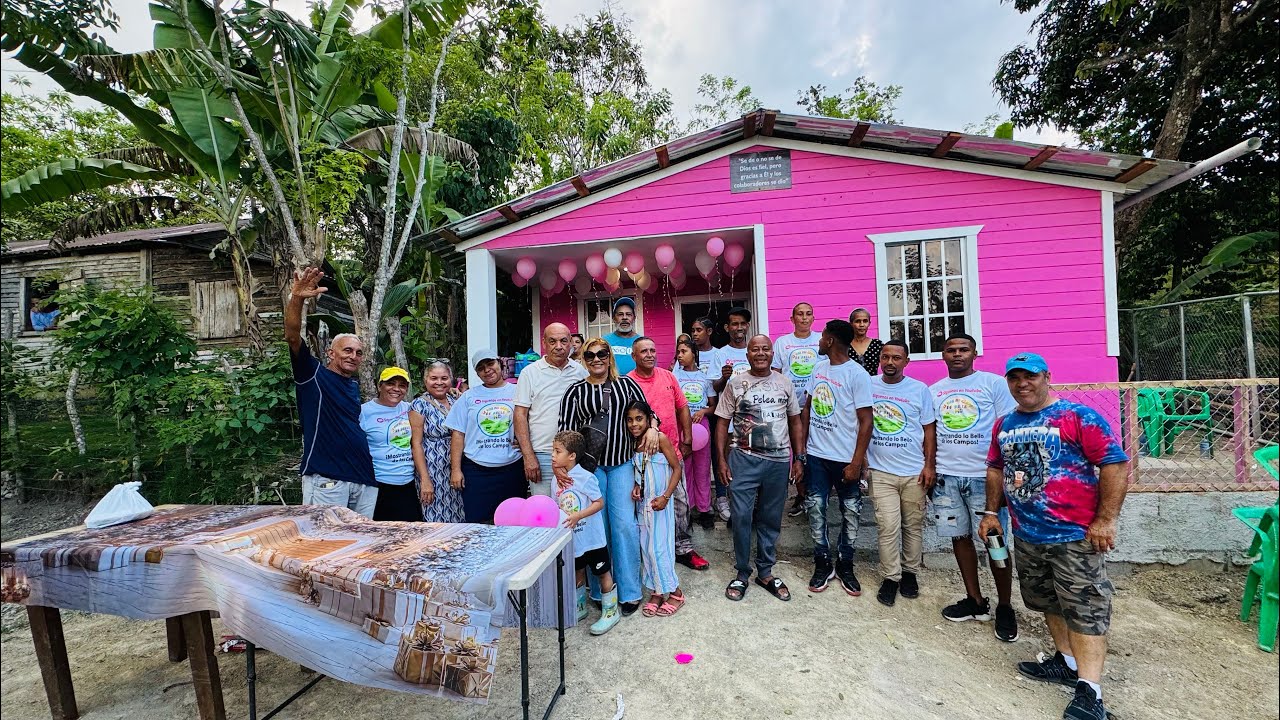 ASÍ INAGURAMOS LA CASA DE RUFINO Y SUS NIÑAS , GRACIAS A Dios y Los Colaboradores Se Dio. 