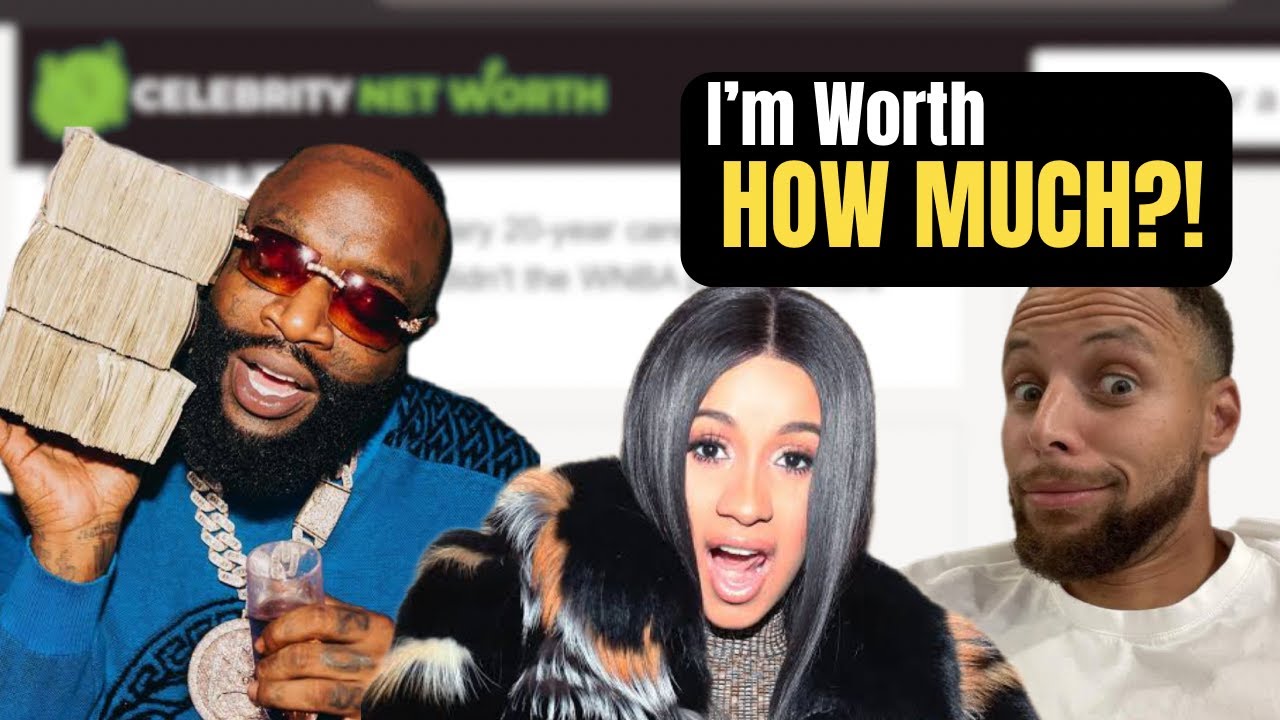 Celebrities React To Their Net Worth || GloRilla, Steph Curry, Cardi B, Meek Mill, Keke Palmer&hellip;