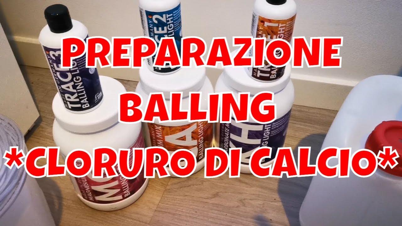 Balling Acquario Marino - preparazione Calcio