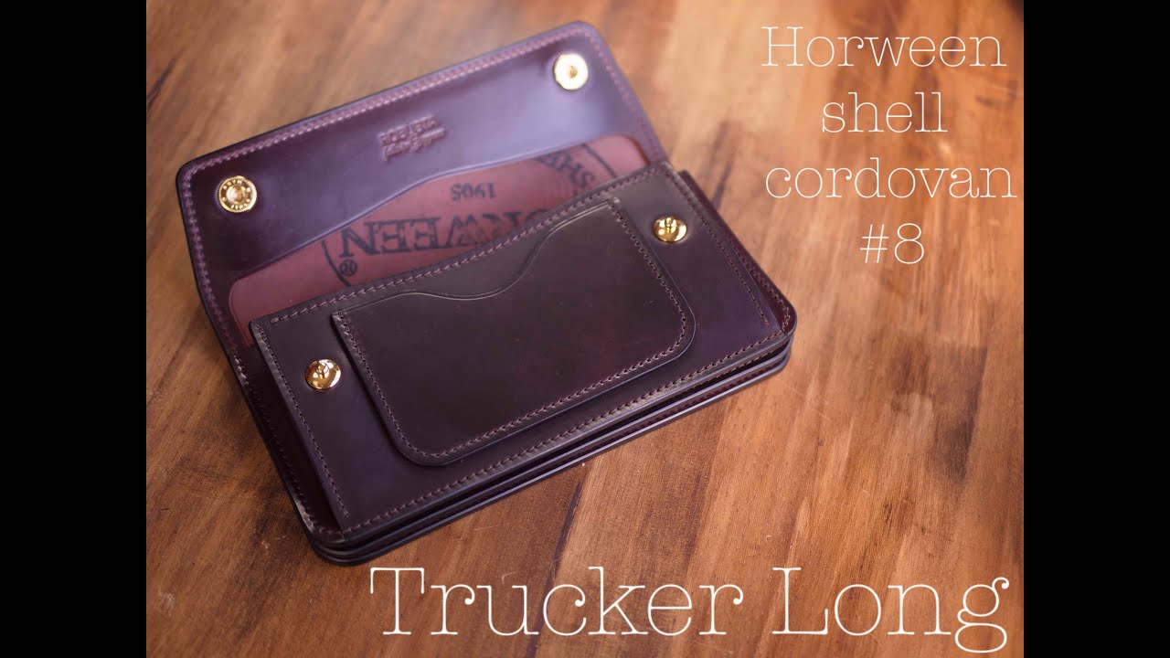 Trucker Long / Horween shell cordovan #8 2/13（金）20時前後にオンラインショップより販売致します。