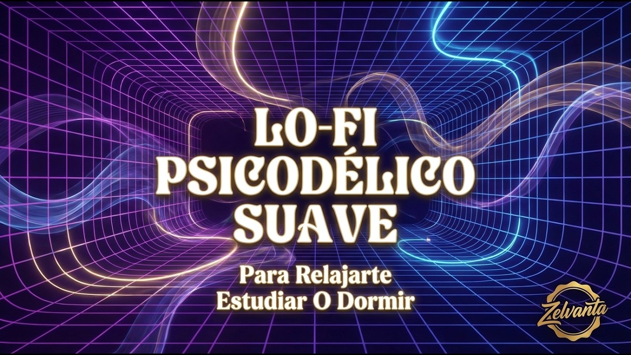 Lo-fi Psicodélico Suave — En Vivo Toda la Noche | Música Relajante para Concentrarse y Dormir