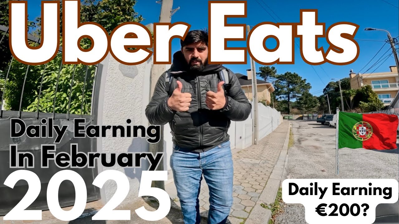 How I Made €200/Day with Uber Eats in February 2025 Is It Possible? | Ghazanfar Vlogs