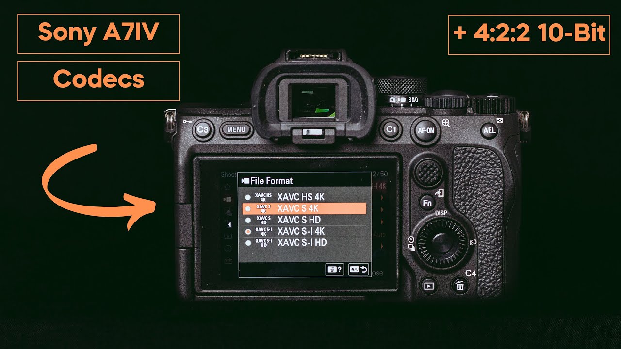 📸 Sony A7IV  ⑇ Best Settings for CODECS, Bitrates & Colours.