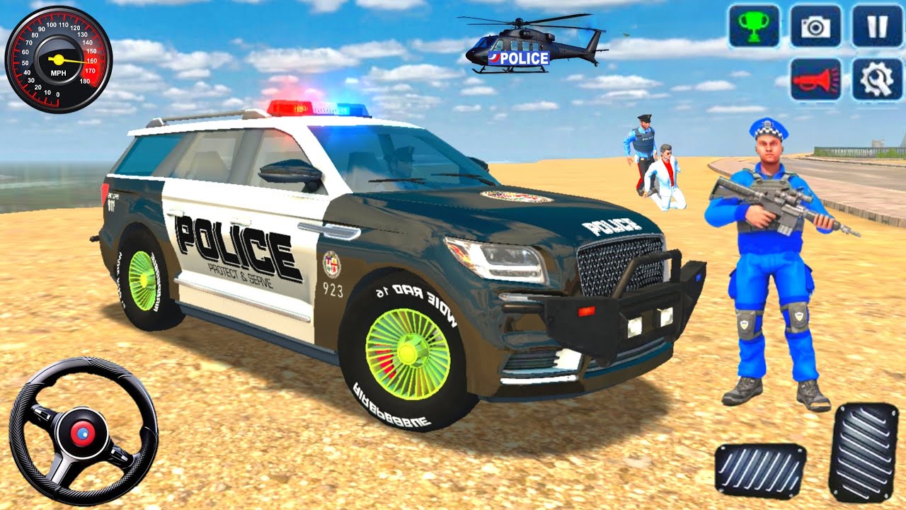 🚓 Police Car Chase Simulator 3D - Real Police Chase Car Game Simulator Games 2026 - Android GamePlay
