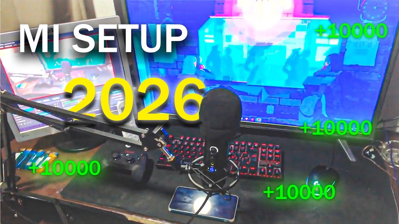 Mi SETUP GAMER no humilde 2026 (+10000usd)