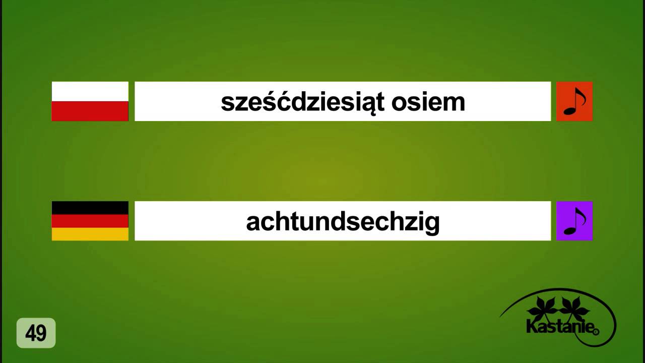 Nauka Języka Niemieckiego - Lekcja 10 - “Liczby od 20 do 100”