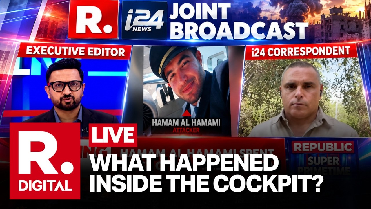 Republic TV&ndash;i24NEWS Joint Broadcast LIVE: FZ1073 Cockpit Mystery | What Really Happened Onboard?