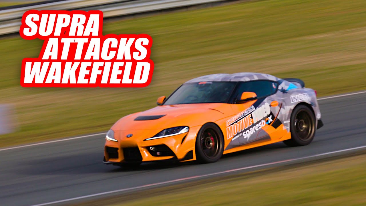 GR Supra is Epic to Drive at at Wakefield Park Raceway