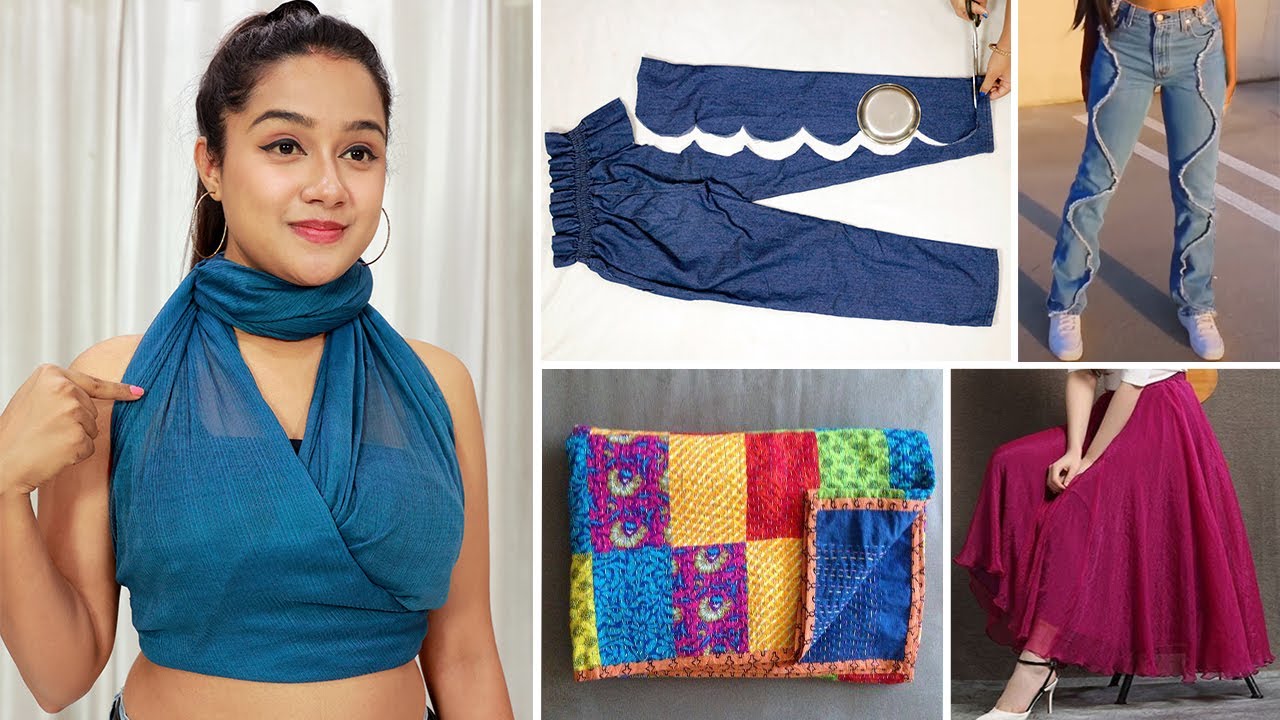 Brilliant Ways To Reuse Your Old Clothes | Make Designer Dresses From Old Clothes