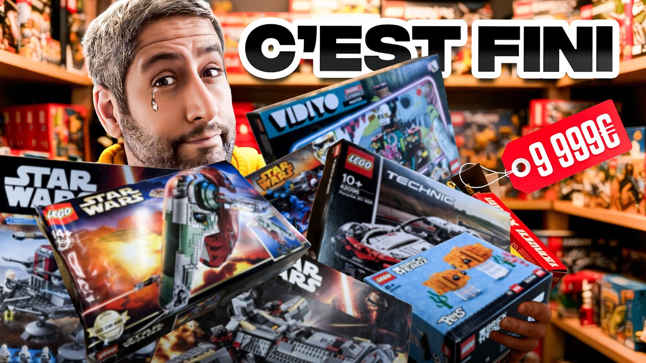Je VENDS ma collection de LEGO (et on me laisse pas le choix)