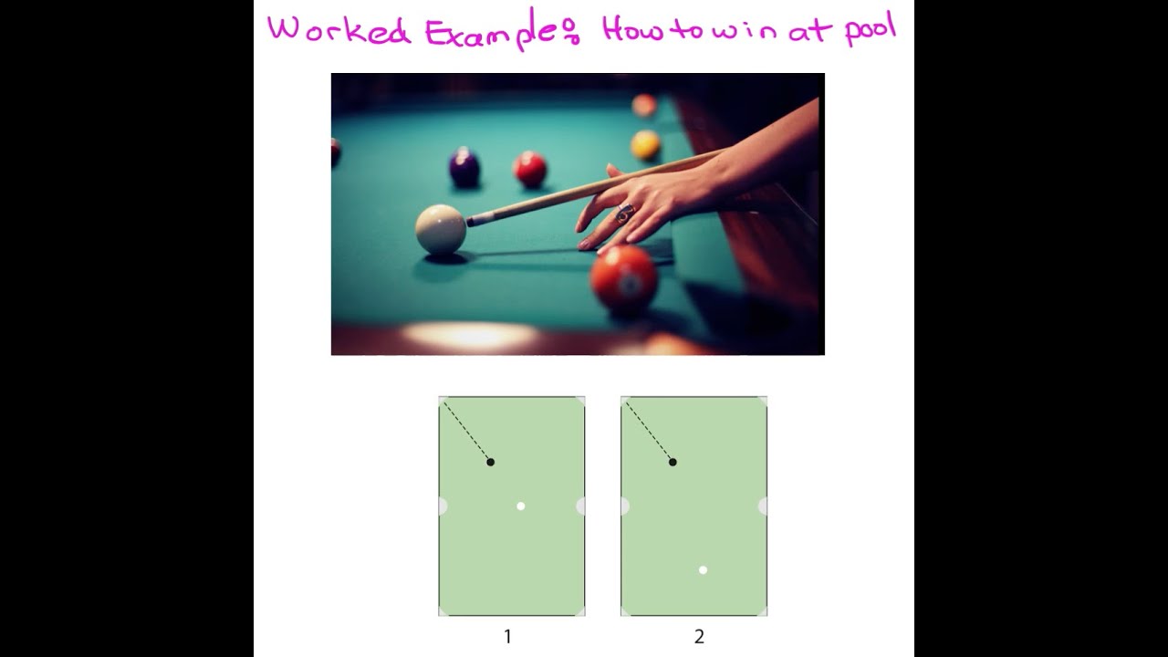 Worked Example - How to win at pool