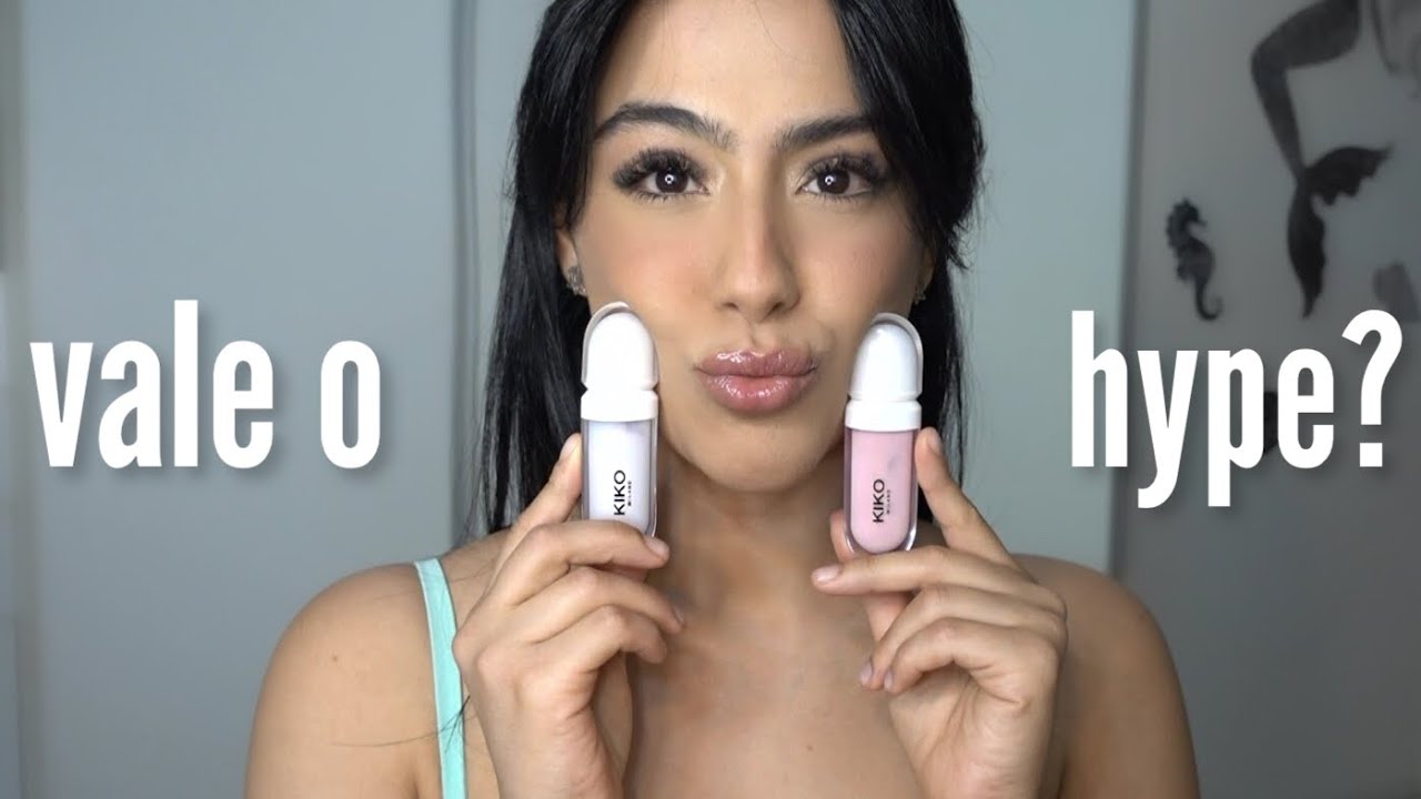 TESTANDO O GLOSS KIKO MILANO QUE VIRALIZOU